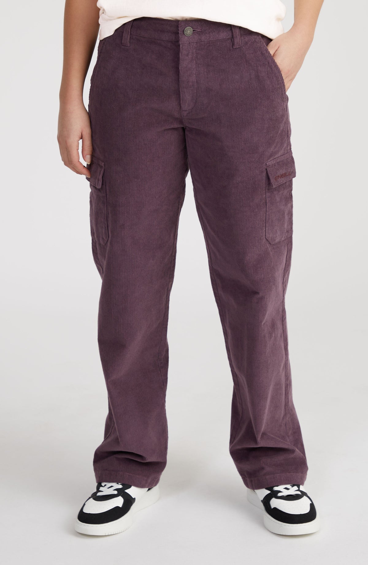 Surf Heroes Cord cargobroek | Mauve Miracle