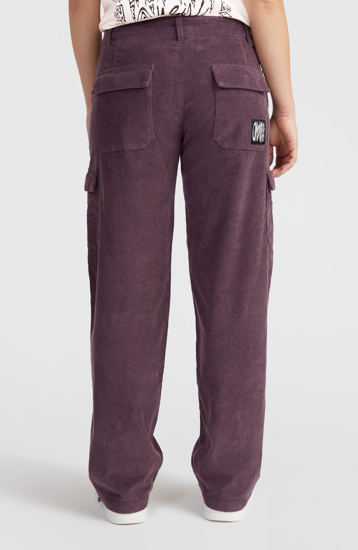 Surf Heroes Cord cargobroek | Mauve Miracle