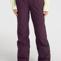 Star Slim Wintersportbroek | Aubergine