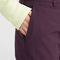 Star Slim Wintersportbroek | Aubergine