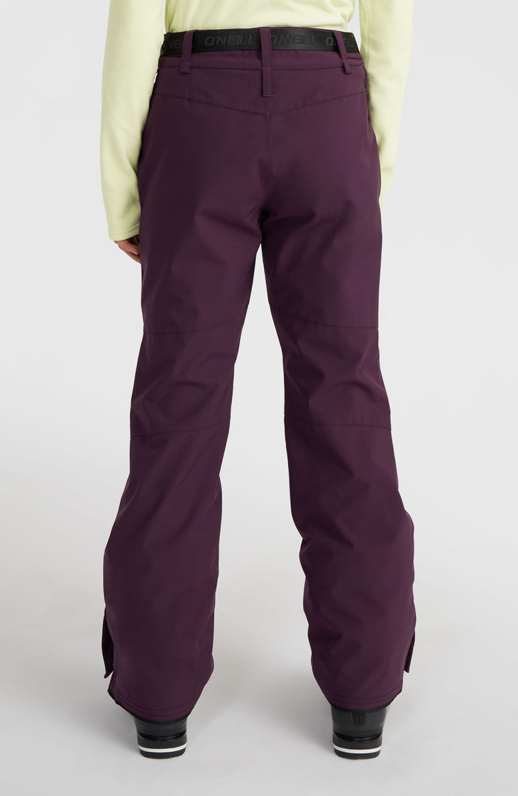 Star Slim Wintersportbroek | Aubergine