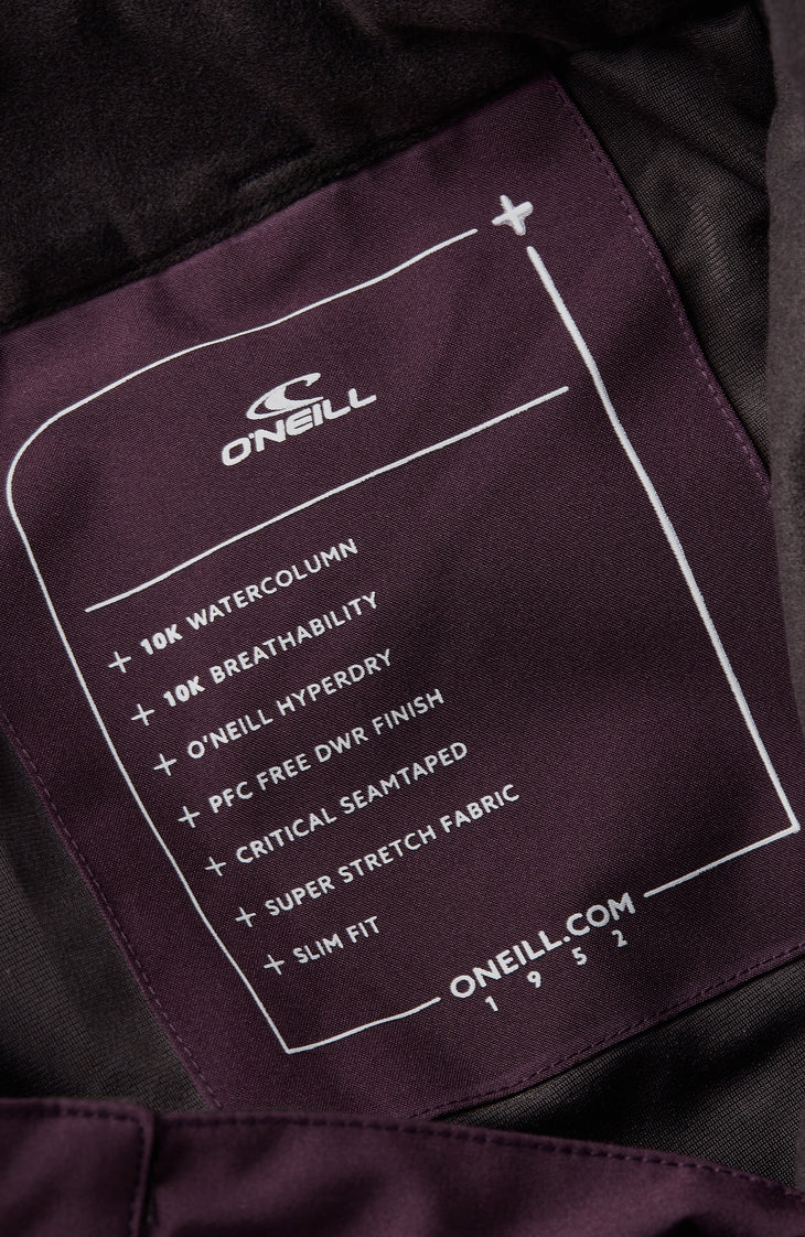 Star Slim Wintersportbroek | Aubergine