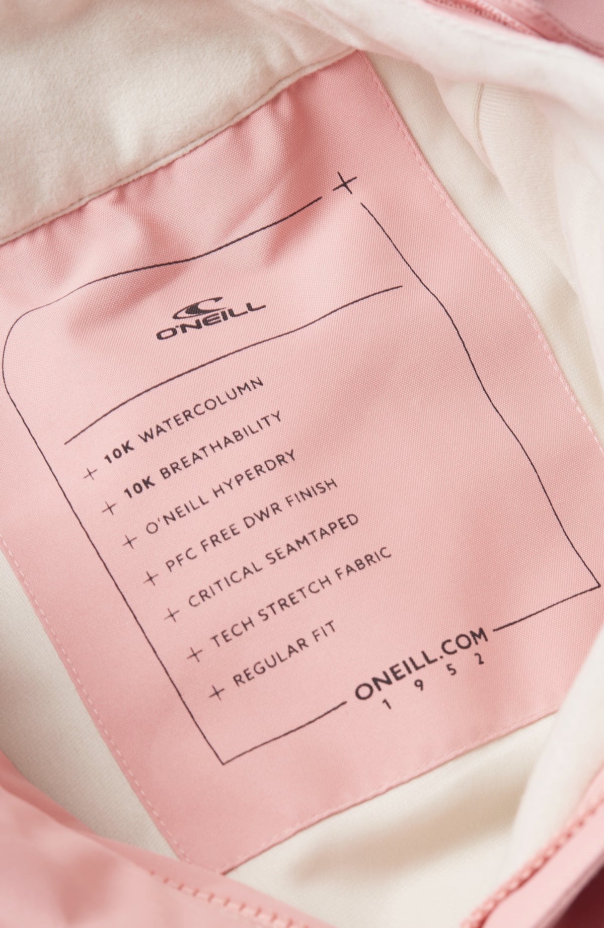 Aplite Regular wintersportbroek | Genuine Pink