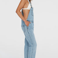 Essentials tuinbroek van keperstof | Denim Blue