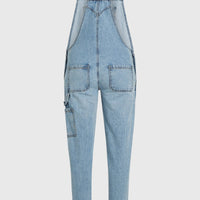 Essentials tuinbroek van keperstof | Denim Blue