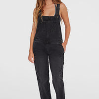 Essentials tuinbroek van keperstof | Black Out