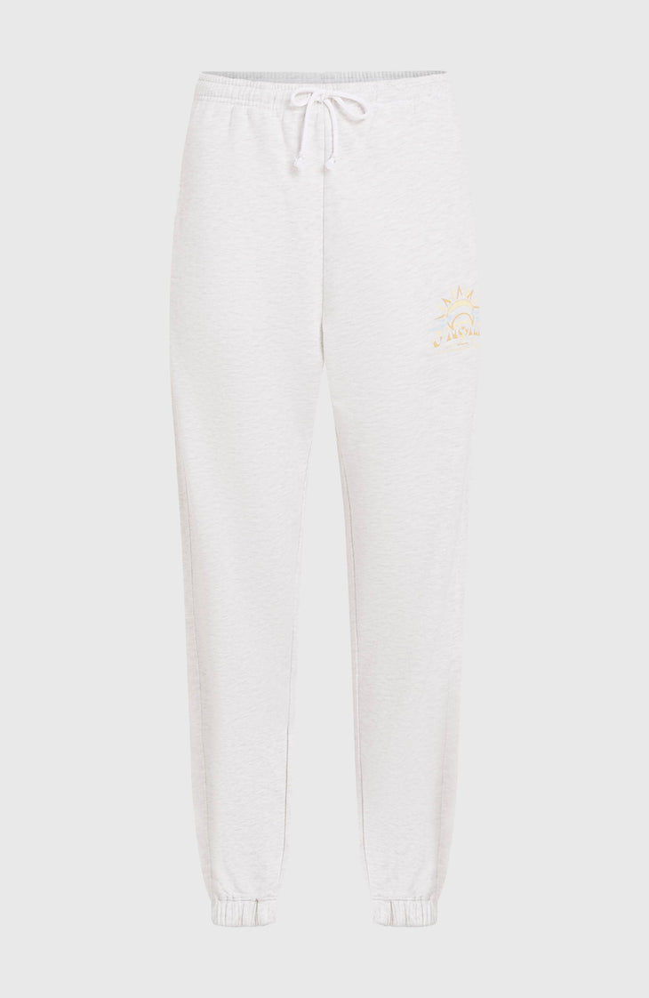 Beach Vintage joggingbroek | White Melange