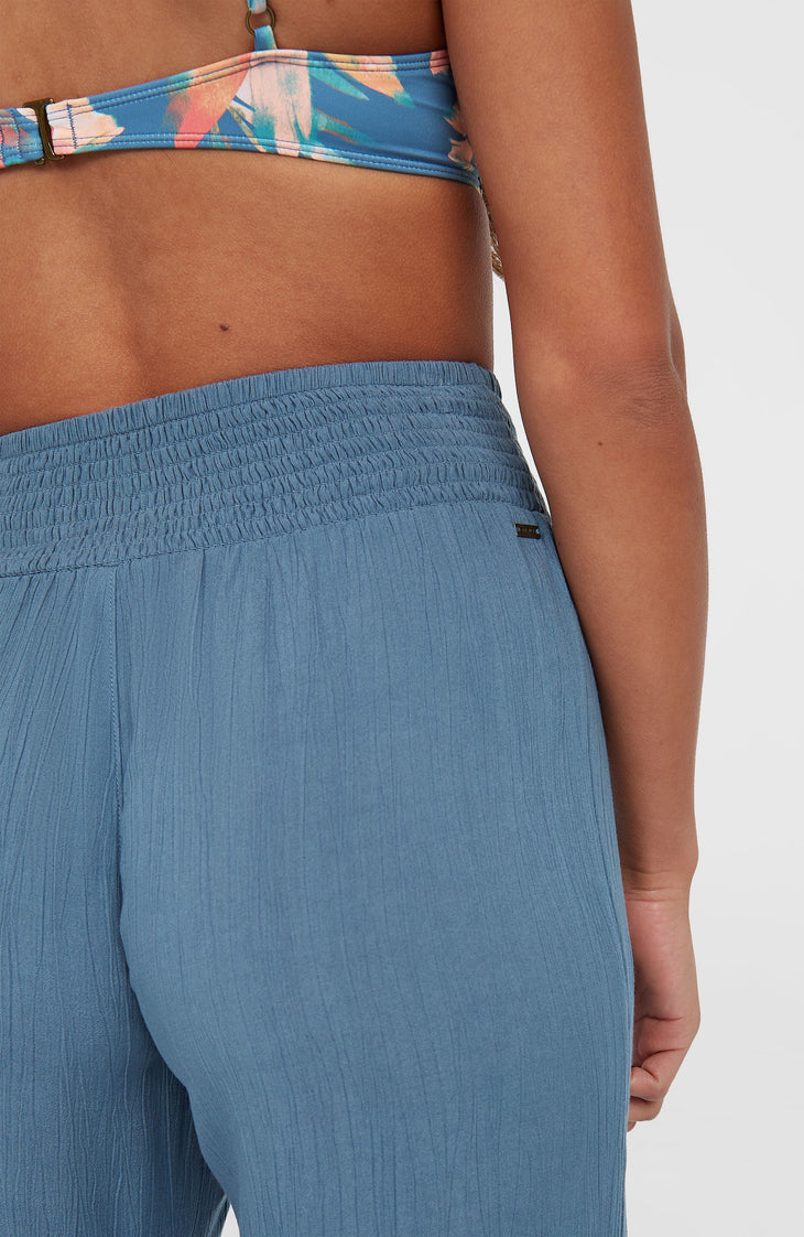 Johnny Smocked Waist broek | Copen Blue