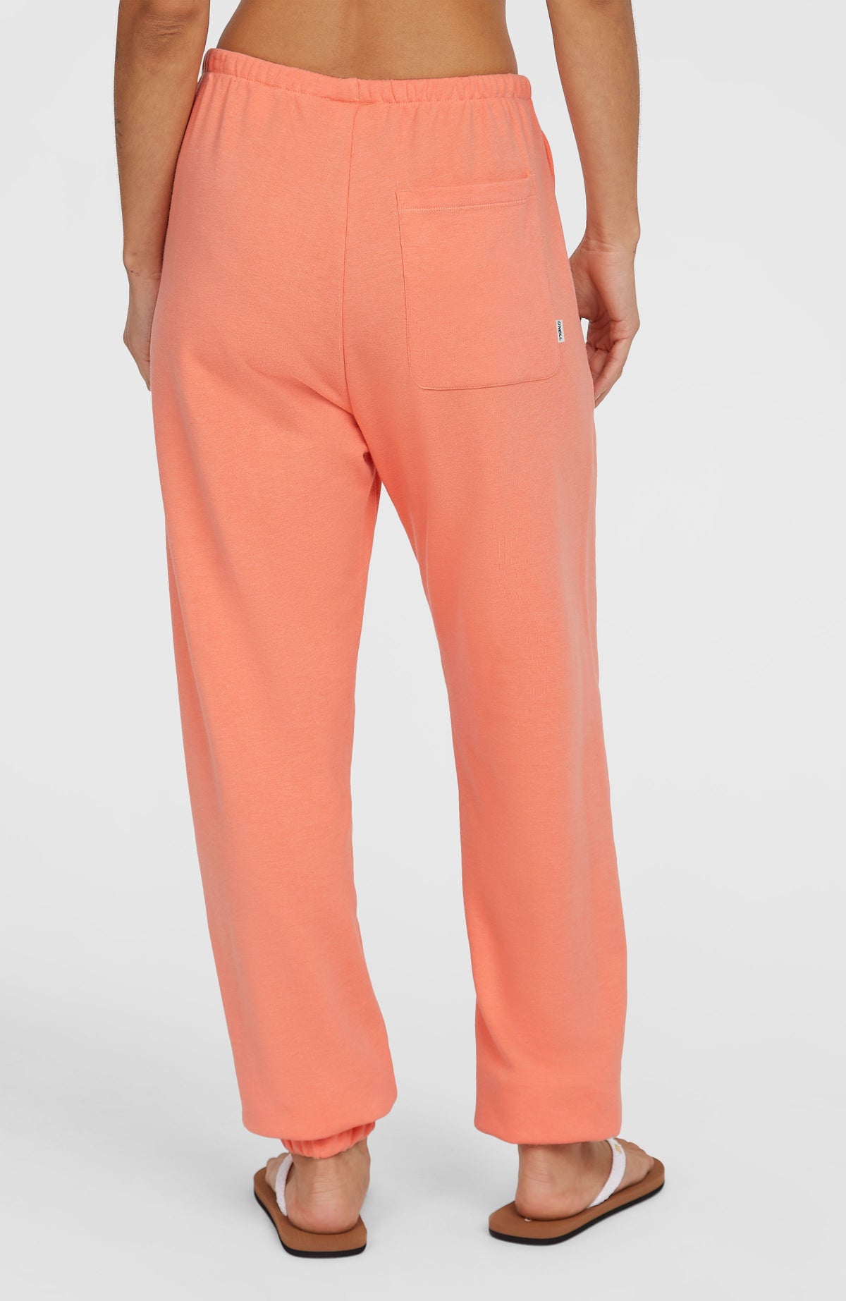 Essentials Script joggingbroek | Coral Pink