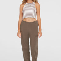 Essentials Script joggingbroek | Pure Cashmere