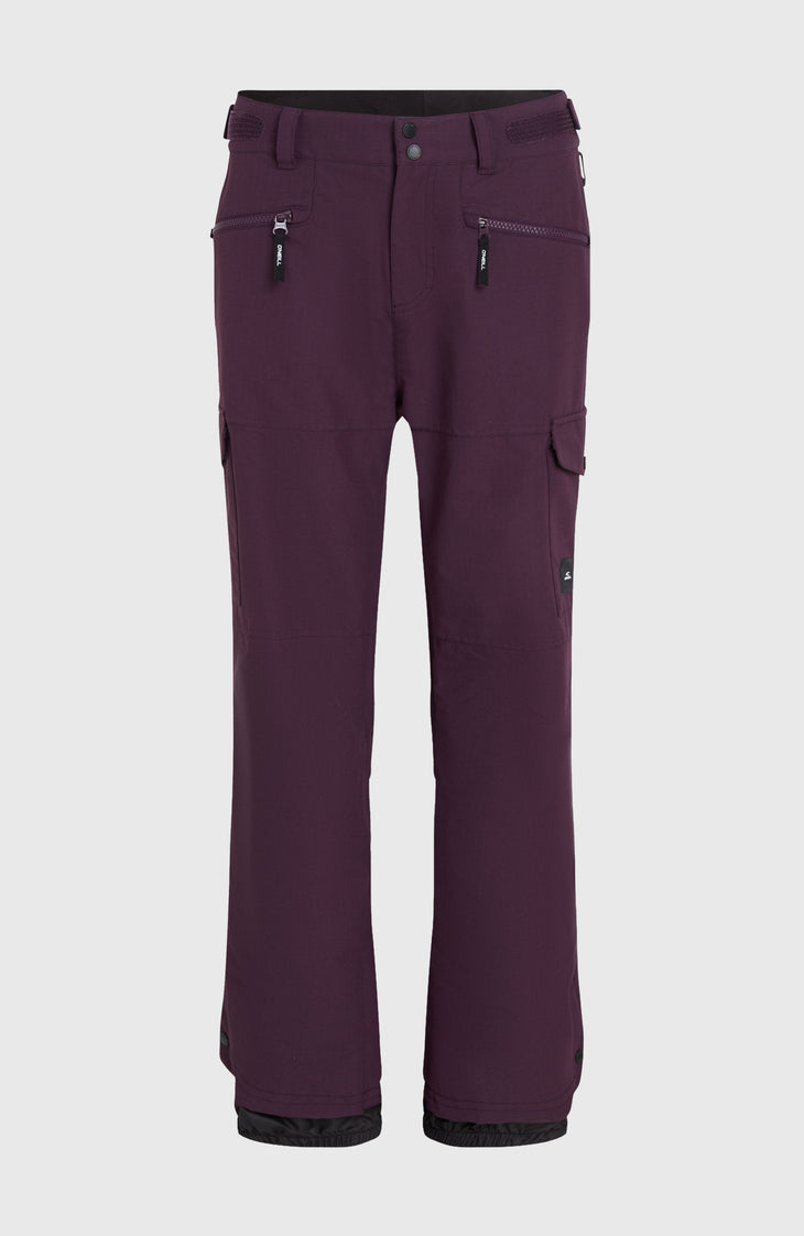Utility Pro Loose wintersportbroek | Aubergine