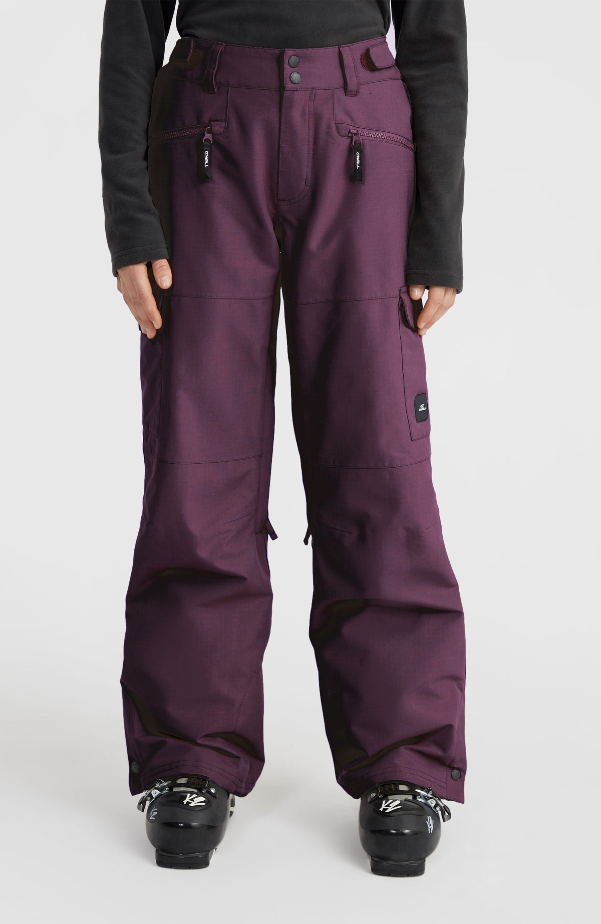 Utility Pro Loose wintersportbroek | Aubergine