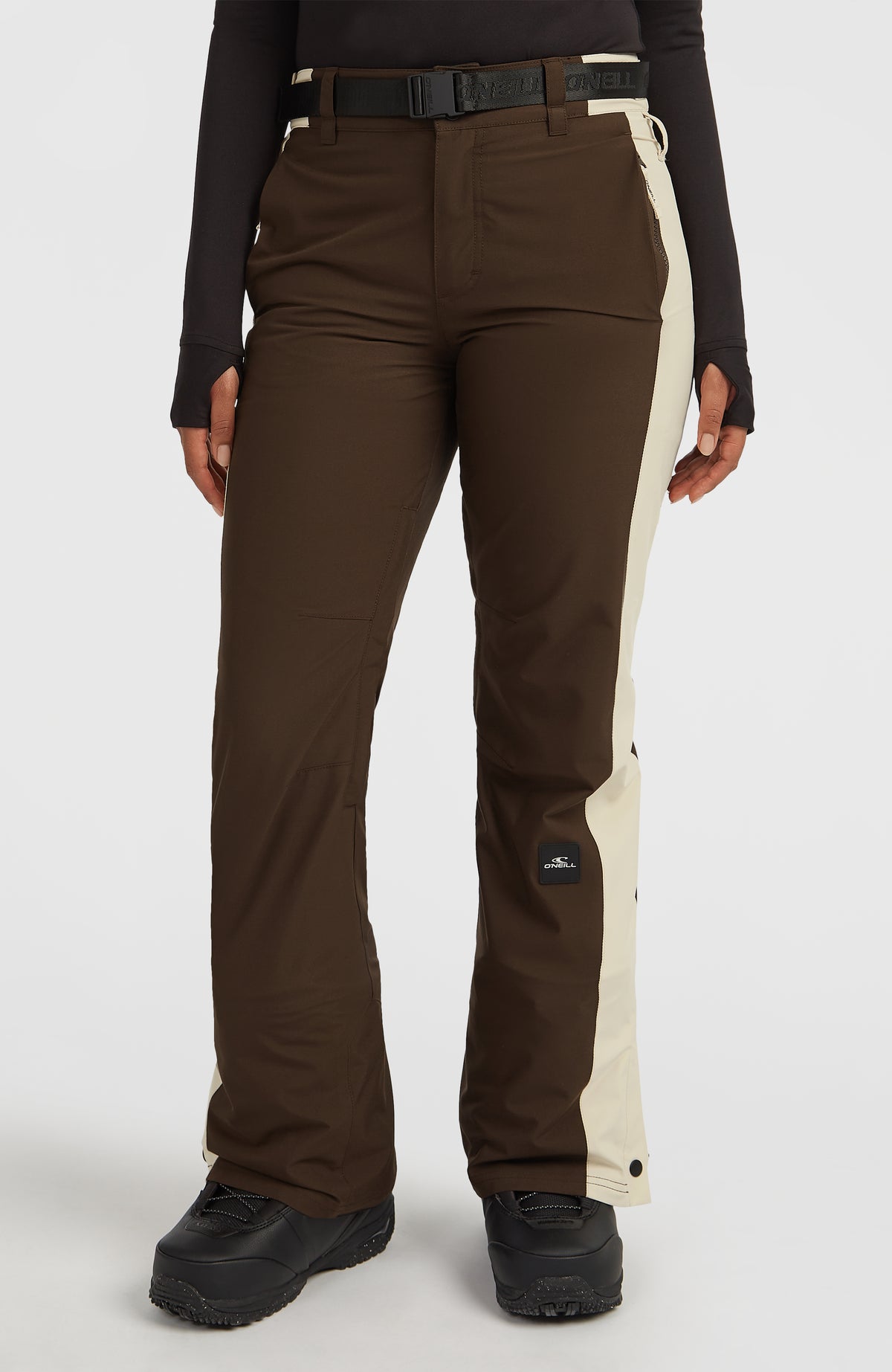 FWC'Cruz Duo wintersportbroek | Coffee Bean Colour Block