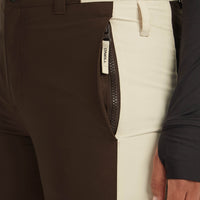 FWC'Cruz Duo wintersportbroek | Coffee Bean Colour Block