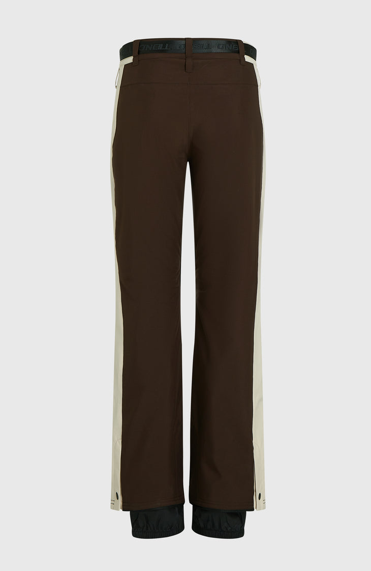 FWC'Cruz Duo wintersportbroek | Coffee Bean Colour Block