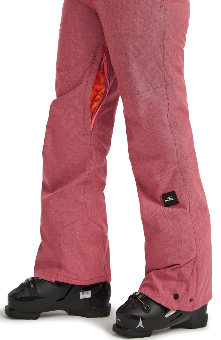 FWC'Cruz Melange wintersportbroek | Skater Pink