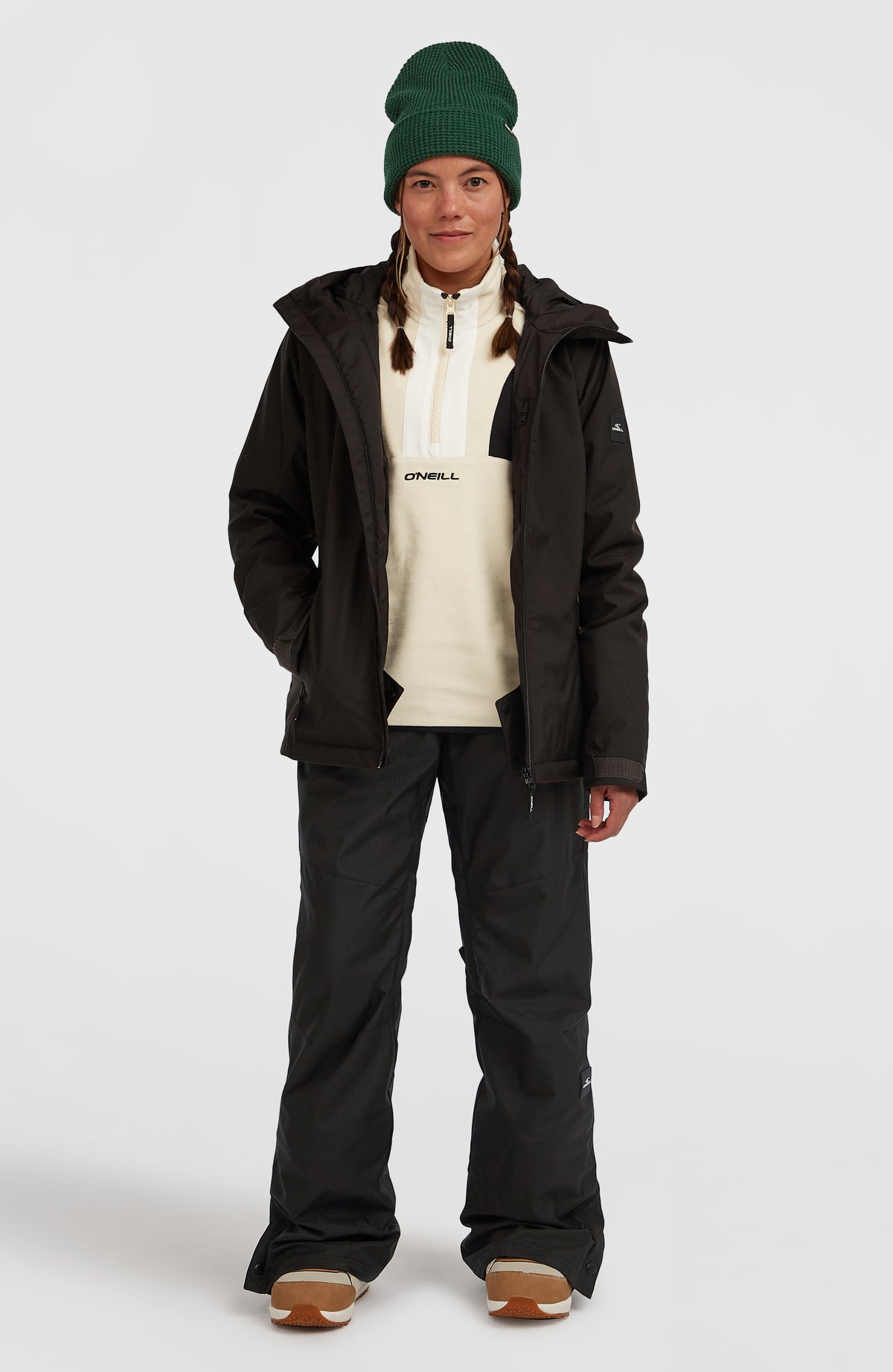 FWC'Cruz Melange wintersportbroek | Raven