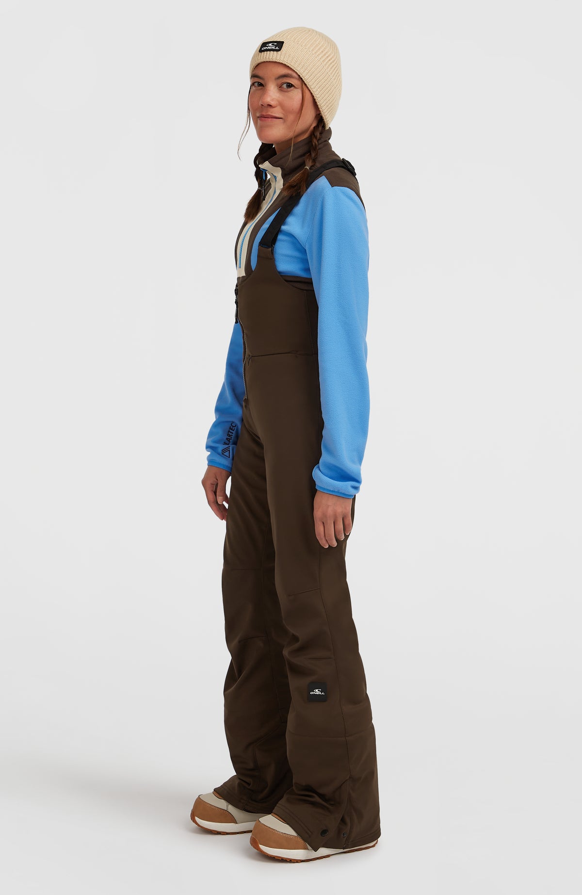 FWC'Cruz Softshell wintersportbroek met bretels | Coffee Bean