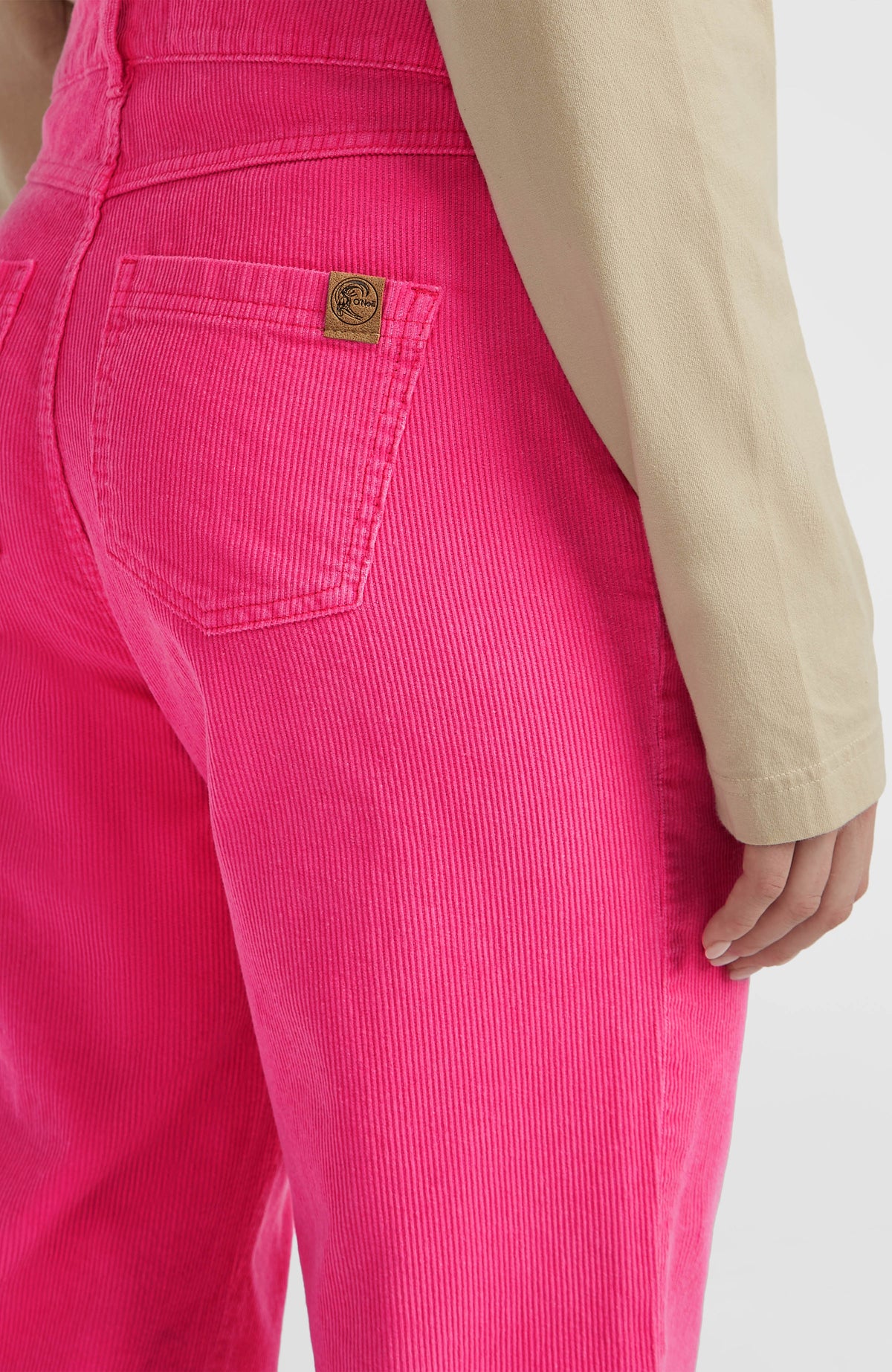 O'Riginals Cord tuinbroek | Carmine Rose