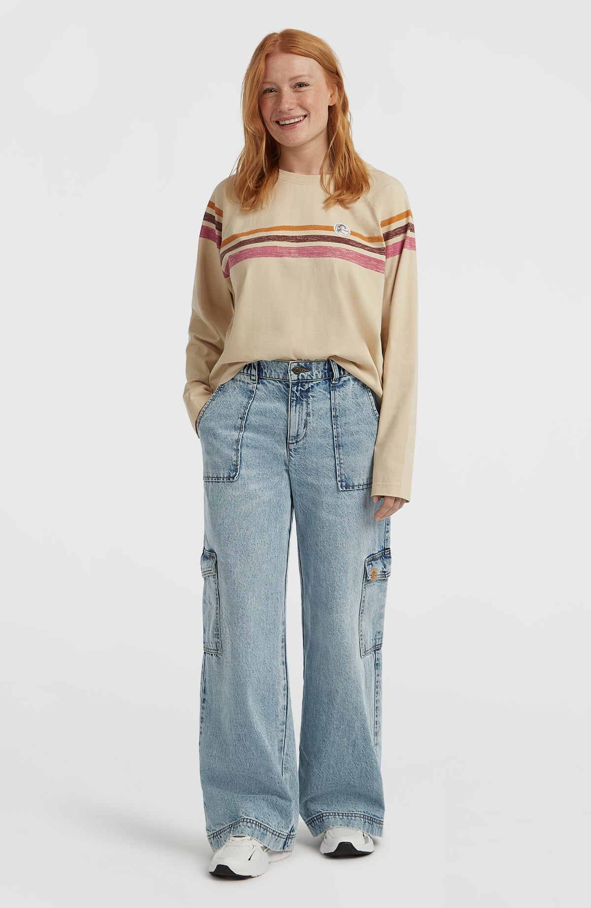 O'Riginals Denim cargobroek | Denim Blue