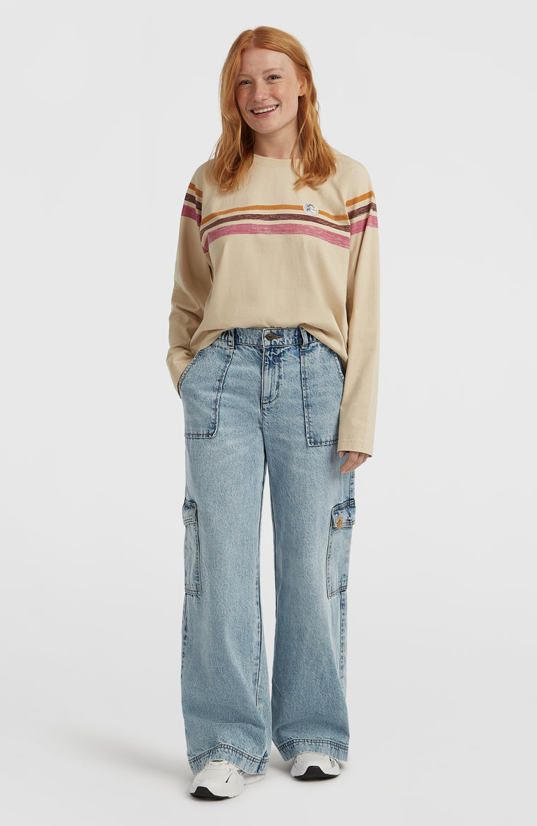 O'Riginals Denim cargobroek | Denim Blue