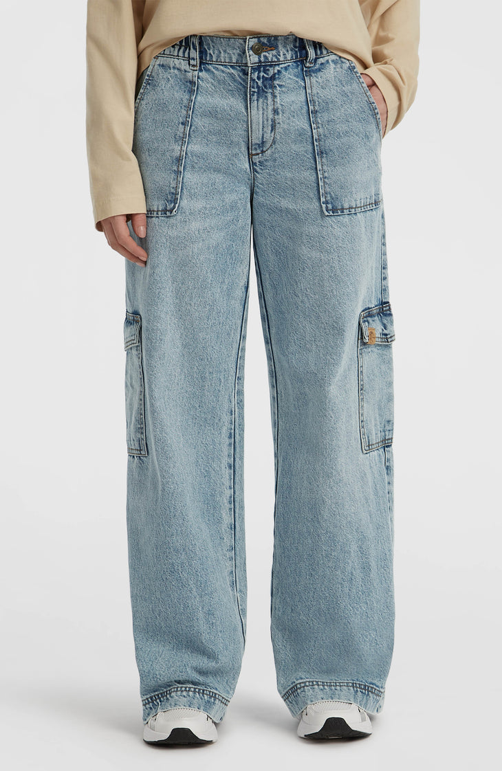 O'Riginals Denim cargobroek | Denim Blue