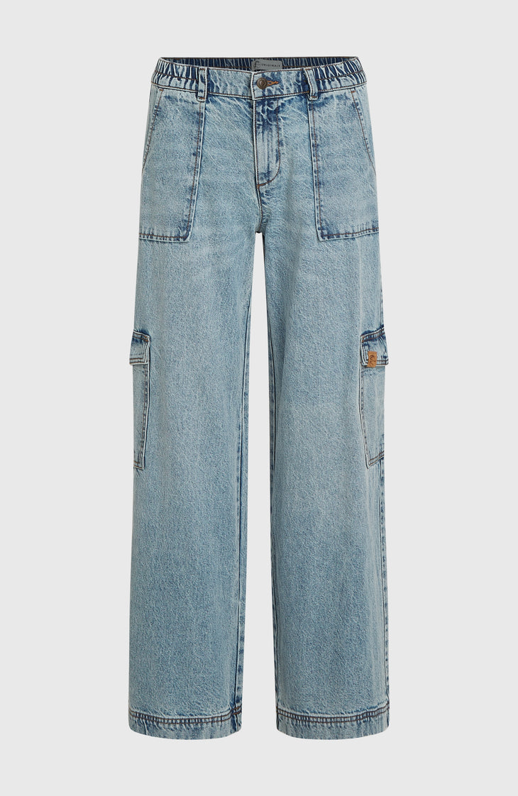 O'Riginals Denim cargobroek | Denim Blue