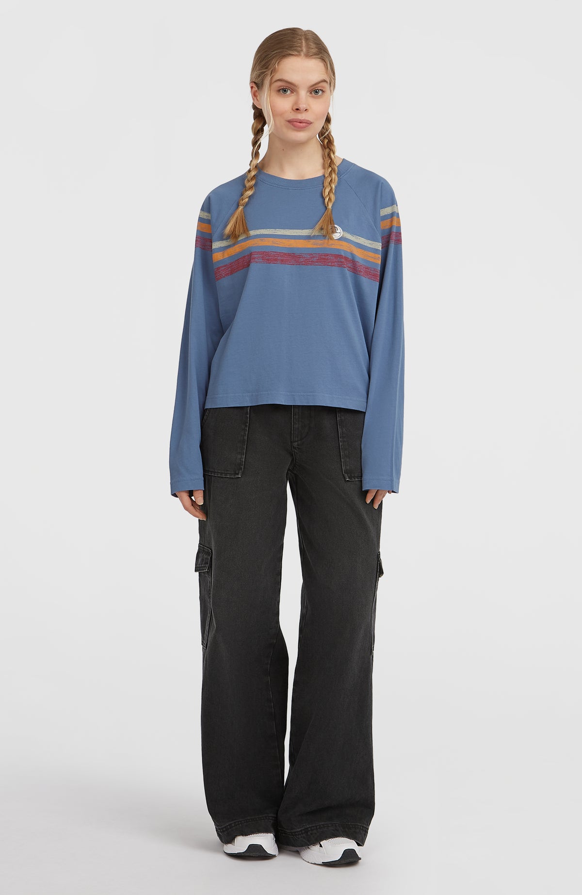 O'Riginals Denim cargobroek | Black Out