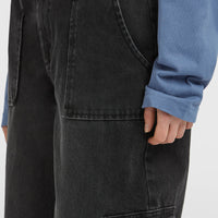 O'Riginals Denim cargobroek | Black Out