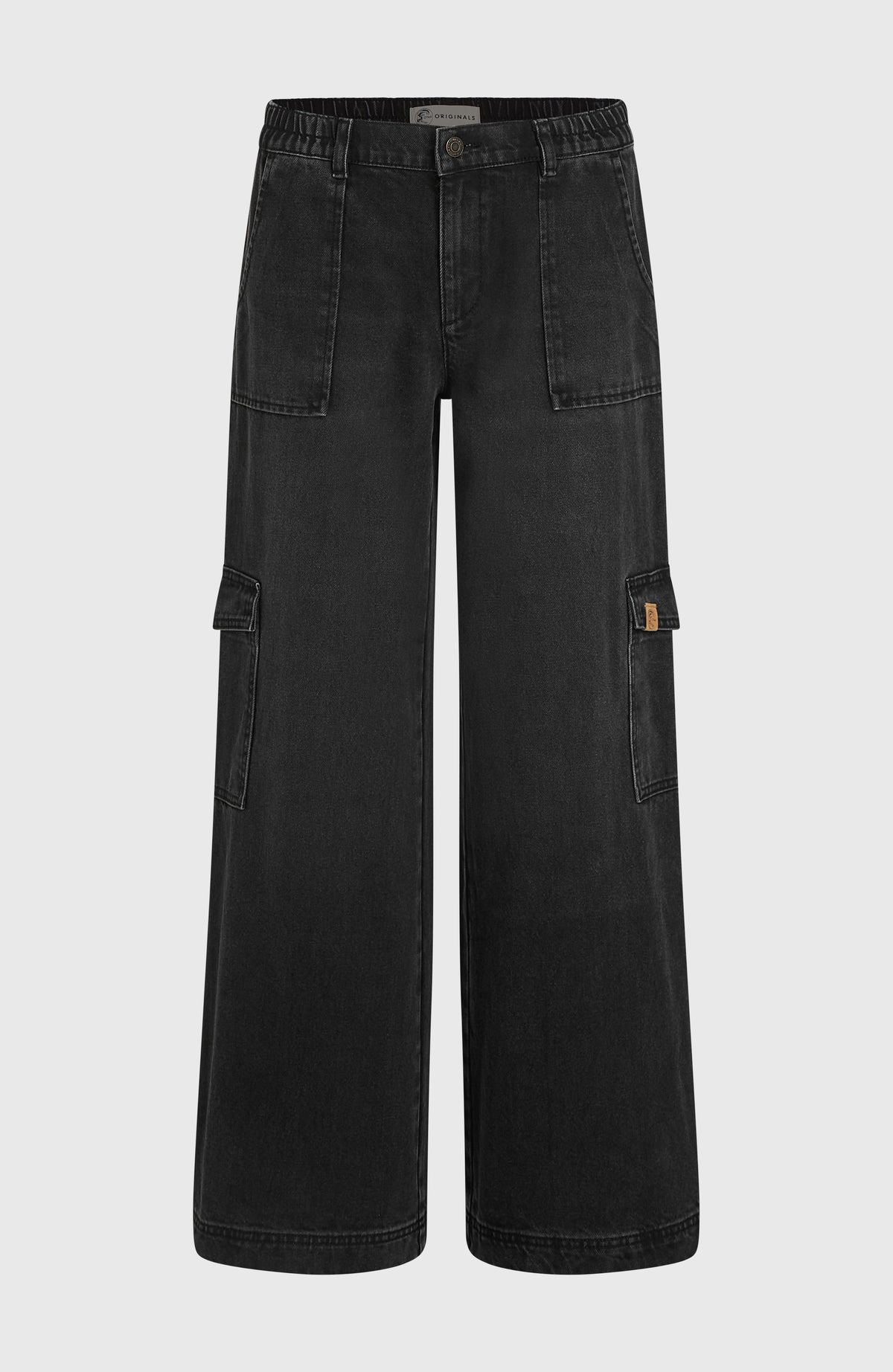 O'Riginals Denim cargobroek | Black Out