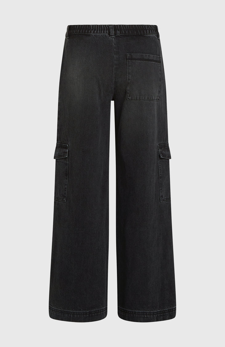 O'Riginals Denim cargobroek | Black Out