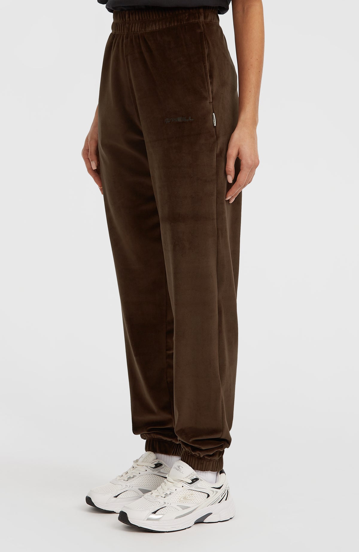 FWC'Cruz Velour joggingbroek | Coffee Bean