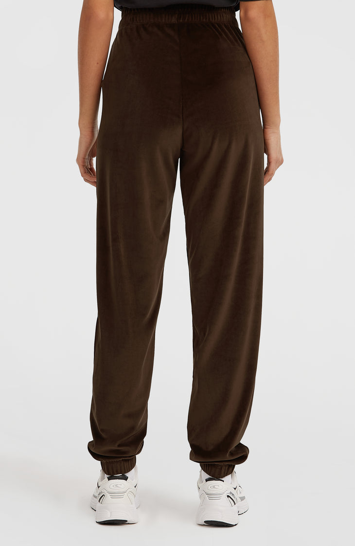 FWC'Cruz Velour joggingbroek | Coffee Bean