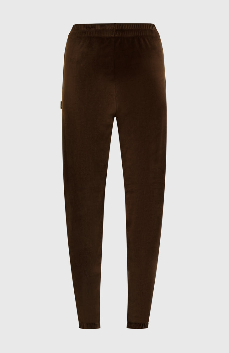 FWC'Cruz Velour joggingbroek | Coffee Bean