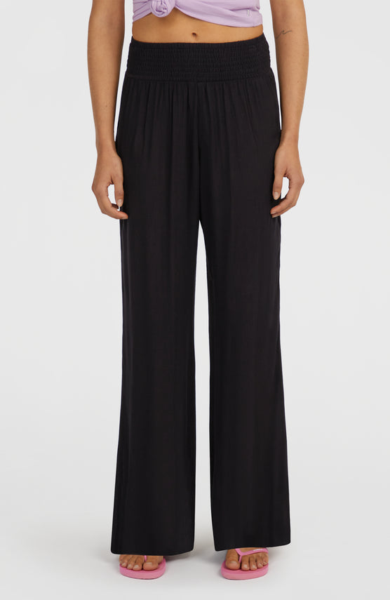 Johnny broek met gesmokte taille | Black Out