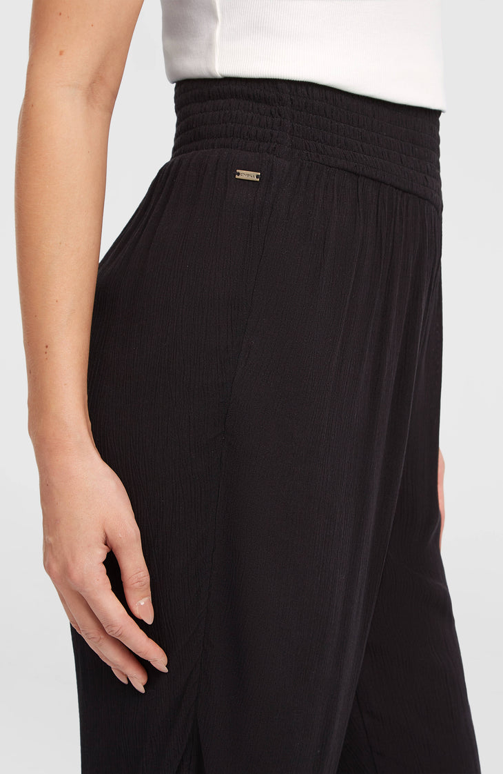 Johnny broek met gesmokte taille | Black Out