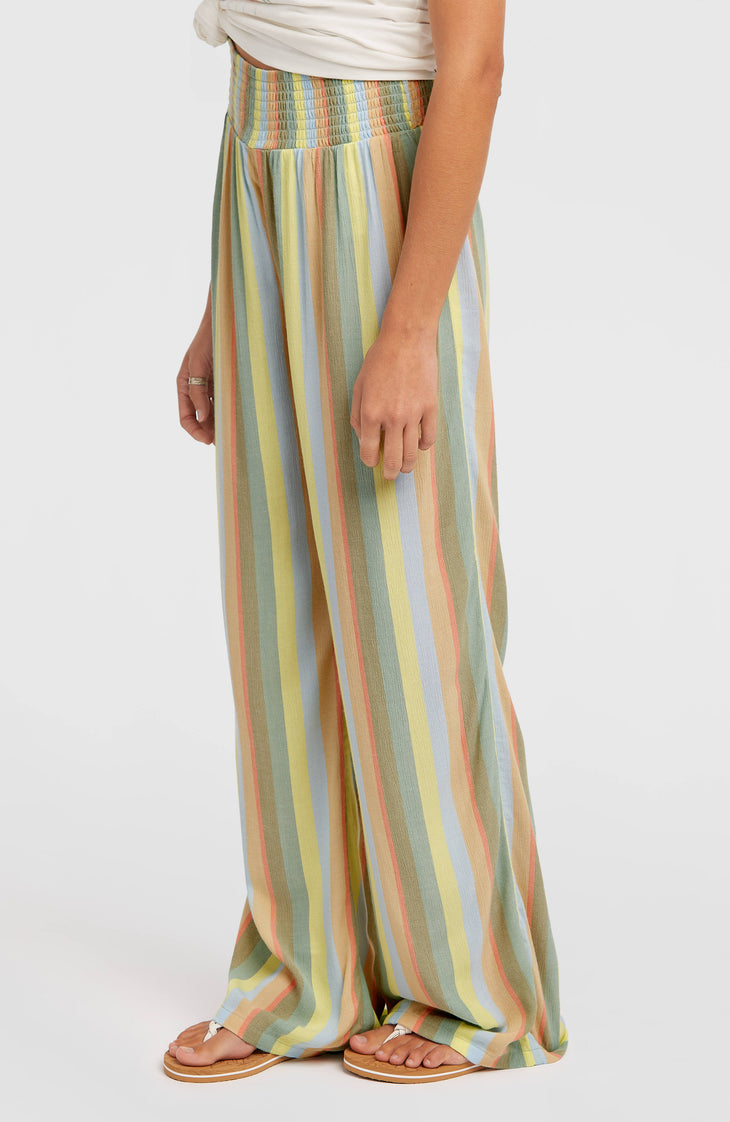 Johnny broek met gesmokte taille | Multi Must Haves Stripe