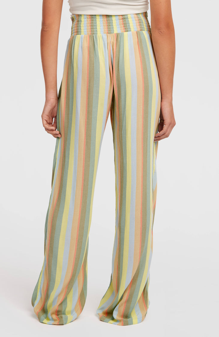 Johnny broek met gesmokte taille | Multi Must Haves Stripe