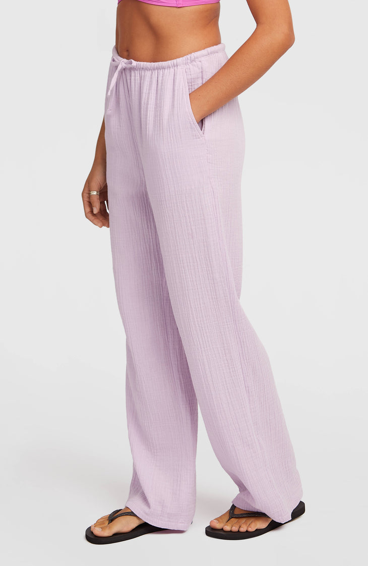 Brenda Structured broek | Pale Lavender