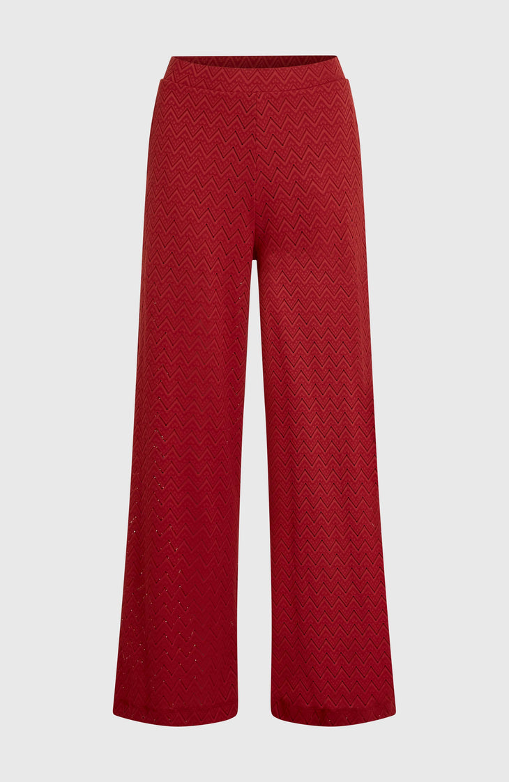 O'Riginals Wide-Leg Broek | Midnight Poppy