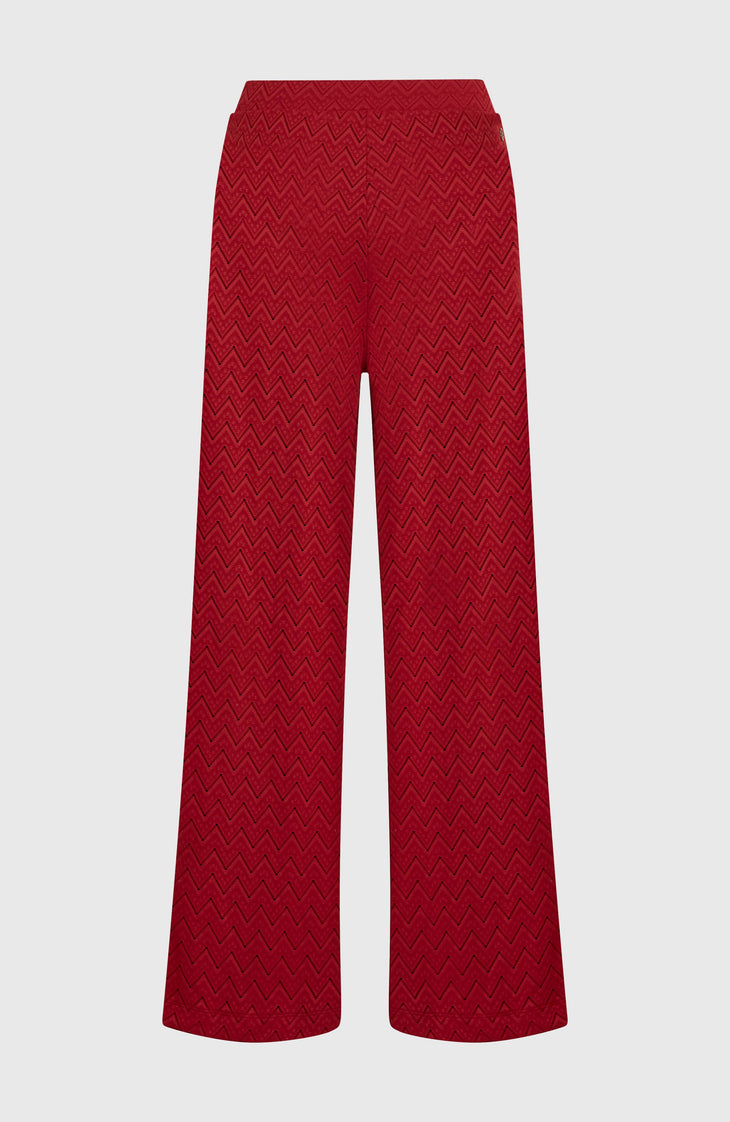 O'Riginals Wide-Leg Broek | Midnight Poppy