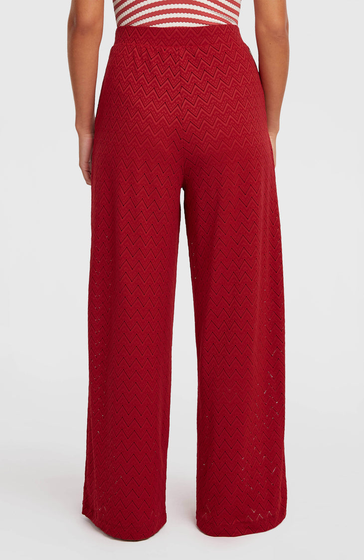 O'Riginals Wide-Leg Broek | Midnight Poppy
