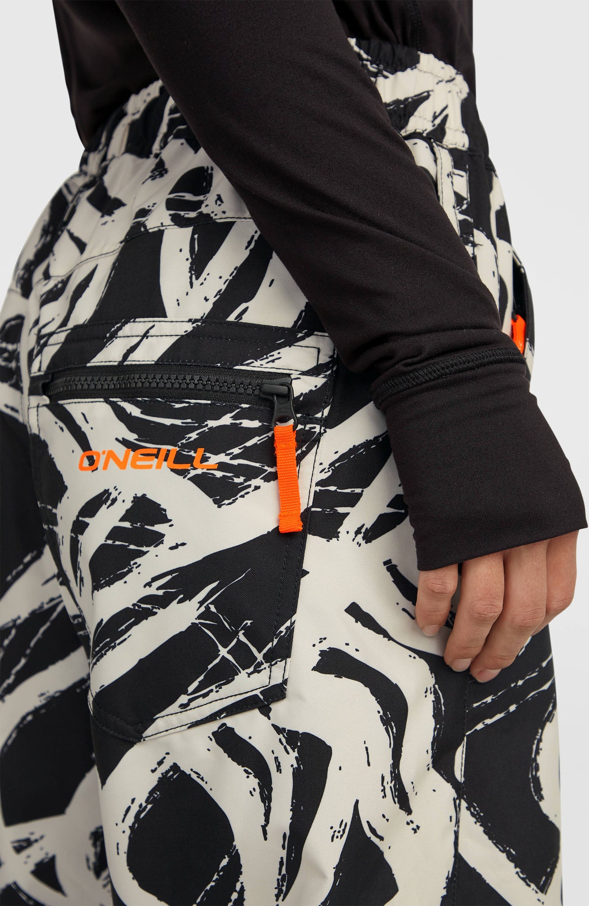 FWC Oversized wintersportbroek | White Snowtracks