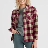 Checked Flannel Shirt | Red Small Buffalo Check