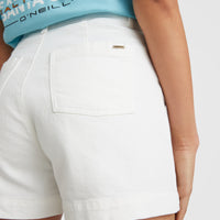 Short Dive Twill met hoge taille | Snow White