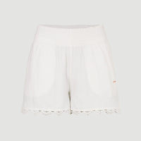 Sweatshort Ava met smokdetails en hoge taille | Snow White