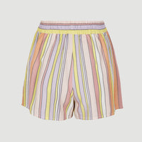 Zomershort Amiri met hoge taille | Multi Stripe