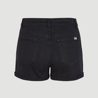 Short Essential Stretch met halfhoge taille | Black Out