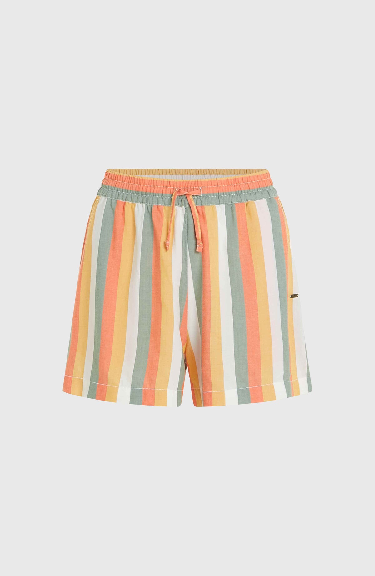 Amiri Beach short | Orange Multistripe