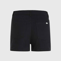 Essentials stretchshort met vijf zakken | Black Out